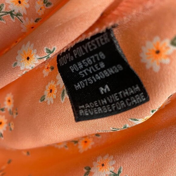 Timing Coral Floral Dress Open Back Sun Dress - Picture 8 of 9